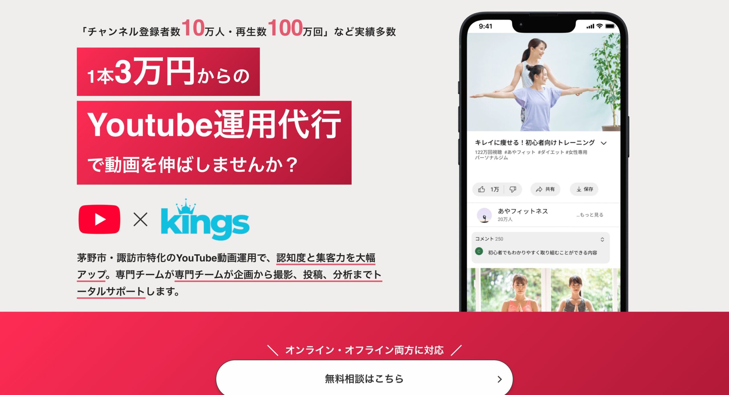 Youtube運用代行